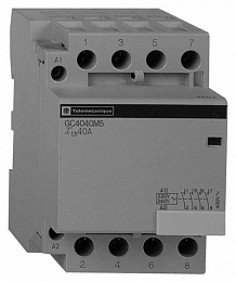 Модульный контактор 3Р, 63A, 220В 50ГЦ AC Schneider Electric. Вид 1