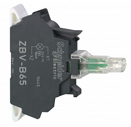 Свет. модуль, синий, встр. светодиод, 24 в Schneider Electric. Вид 1