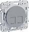 Розетка RJ45 двойная, infraplus, неэкранированный кабель, кат.5е (алюминий) Odace Schneider Electric. Вид 1.