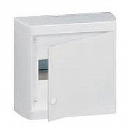 Бокс настенного монтажа белый на 12 мод. (с белой дверцей) IP40 Nedbox Legrand. Вид 1