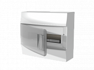 Бокс настенный на 12 модулей, прозрачная дверь 292х257х120мм (с клемм.) Mistral41 ABB