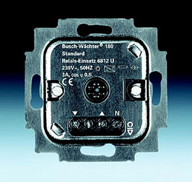 6812 U-101-500 Механизм базового реле Busch-W?chter для всех типов ламп, 700 Вт/ВА ABB. Вид 1