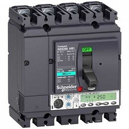 4п автом.выкл. mic6.2e 100a nsx250hb1 (75ка при 690b) Schneider Electric. Вид 1