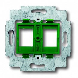 1810-500 Суппорт для 2-х неэкранированных R<(>&<)>M разъёмов фирмы AVAYA (AT <(>&<)>T / Lucent technologies), Giga Speed, PowerSUM, MGS 300 BH-xx, с. Вид 1