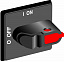 OHBS3AH1 Ручка на дверь I-O для OT16...125F IP65 ABB. Вид 1.