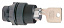 Кнопка \нажатие с поворот.\ zb5afde01 Schneider Electric. Вид 1.