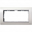 Рамка 2-постовая (белый матовый) Event Gira. Вид 1.