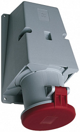 463 RS6 Розетка для монтажа на поверхность 63A, 3P+N+E, IP44 ABB. Вид 1