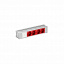 Блок 4хрозетка с мех.блок.разъём wieland Schneider Electric. Вид 1.