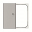 SRD-2-L-85PL SRD-2-L-85PL Клавиша двойная левая free@home,SKY,светорегулятор,серебристая ABB. Вид 1.