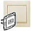 Розетка RJ45, 8 конт., кат. 6e (слон. кость) Valena Legrand. Вид 1.