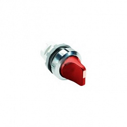 M2SS2-21R Переключатель 2-х позиционный с подсветкой с фиксацией (короткая ручка) красный ABB. Вид 1