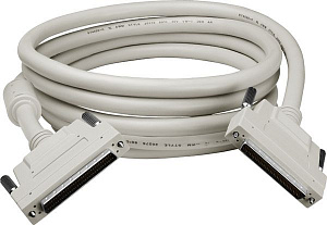 Кабель с разъемами SCSI-II 68 pin male-male, 3 м, ПВХ, 15В ICP DAS. Вид 1