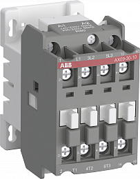 AX25-30-10-80 Контактор 3-х полюсный 25А AC3, с катушкой управления 220-230В АС ABB. Вид 1