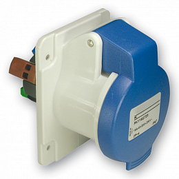 Розетка панельная бстр 16а 3P-N-E 200-250 IP44 Schneider Electric. Вид 1