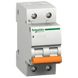 ВА63 1P+N 16A Автоматический выключатель 1-полюсный+N 16А 4,5кА (хар-ка С) Schneider Electric. Вид 1