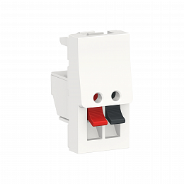 Аудиорозетка 1 модуль (белый) Unica Modular Schneider Electric. Вид 1