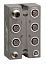 Аналоговый модуль ip 67, 4 выхода, 12 бит, +/-10в, разъемы м12 Schneider Electric. Вид 1.