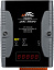 PC-совместимый контроллер 80MHz, 512KB SRAM, 16KB EEPROM, 31B NVRAM, 1xRS232, 1xRS485, 1xFastLAN PoE, LED индикация, 12-48 VDC ICP DAS. Вид 1.