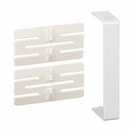 Накладка на стык 140х55мм ol45, ral9003 Schneider Electric. Вид 1