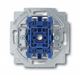 2000/2 US-101-500 Механизм 1-клавишного, 2-полюсного выключателя, 16А 250В ABB. Вид 1
