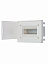 BEF401208 Бокс в нишу на 8 модулей с белой дверью (с клеммами) Basic E ABB. Вид 2.