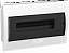 KREPTA 3 Корпус пластиковый ЩРВ-Пк-15 IP41 белый ИЭК. Вид 1.