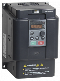 Преобразователь частоты CONTROL-L620 380В, 3 фазы 4-5,5 kW IEK. Вид 1