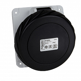 Розетка панельная угл бстр 32а 3P-E 480-500 IP67 Schneider Electric. Вид 1