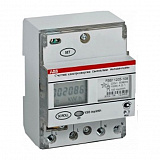 FBU 11205-108 Счетчик 1фаз,2тариф,активн,кл1,прямого, 80А,тарификатор ABB