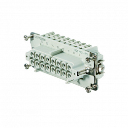 HDC HE 16 FS Разьем, 500V 16А 16 контактная розетка Weidmueller. Вид 1