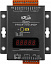 Программируемый сервер устройств, 3xRS-232, 1xRS-485, Power over Ethernet, Modbus, LED-дисплей, металлический корпус ICP DAS. Вид 1.