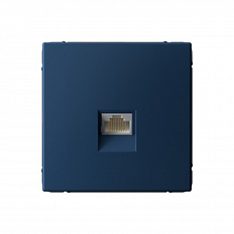 Розетка компьютерная RJ45, кат. 6A, механизм (аквамарин) ARTGALLERY Systeme Electric. Вид 1