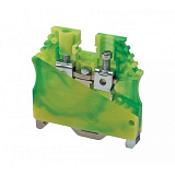 AVK 6-10 T Клеммник на DIN-рейку 10мм² (земля) Klemsan