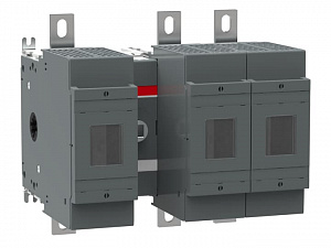 Рубильник os400d12 до 400а (без ручки) ABB. Вид 1