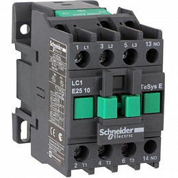 Контактор 3-х полюсный 38A 380B AC, 1НЗ Schneider Electric. Вид 1