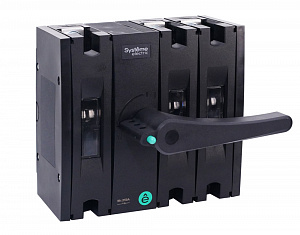 Выключатель-разъединитель 3-полюсный, 100A (фронтальная рук.) Systeme Electric. Вид 1