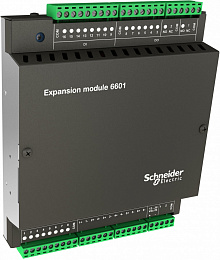 Модуль расширения 6601i/o, 16 d/i (24в), 10 d/o реле, 6 a/i (5в), 2 a/o - atex Schneider Electric. Вид 1