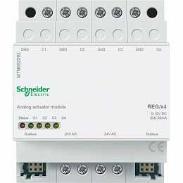 Модуль для аналог. актора reg-k/2 поста Schneider Electric. Вид 1