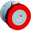 4125 RU6W Розетка панельная прямая, 125A, 3P+N+E, IP67 ABB. Вид 1.