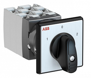 OC25G06PNBN00NU3 Переключатель 3-х поз. (1-0-2) ABB. Вид 1