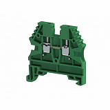 AVK 2,5 (RP) Клеммник на DIN-рейку 2,5мм² (зелёный) Klemsan