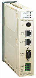 Интеллектуальный шлюз unitelway <-> ethernet с web-сервером Schneider Electric. Вид 1
