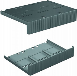 1SDA0 66182 R1 Крышки изолирующие низкие LTC A1 4p (комплект из 2шт.) ABB. Вид 1