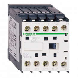 Контактор k 3p, 6 а,нз, 110v 50/60 гц, монтаж на печатную плату, Schneider Electric. Вид 1