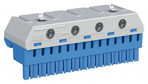 ZK144B Клеммник N 14x4 + 4x25 мм2 ABB. Вид 1