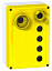 Пустой кнопочный пост 6 отв. xalfp0602 Schneider Electric. Вид 1.