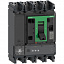 NSX400F 4P4D MIC.2.3 400 Автоматический выключатель 4-х полюсный, 400А 36kA Schneider Electric. Вид 1.