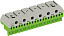 ZK206G Клеммник PE 20x4 + 6x25 мм2 для AT/U ABB. Вид 1.