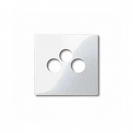 Центральная плата для Механизмов TV/FM х2 х3 (белый) Merten Schneider Electric. Вид 1